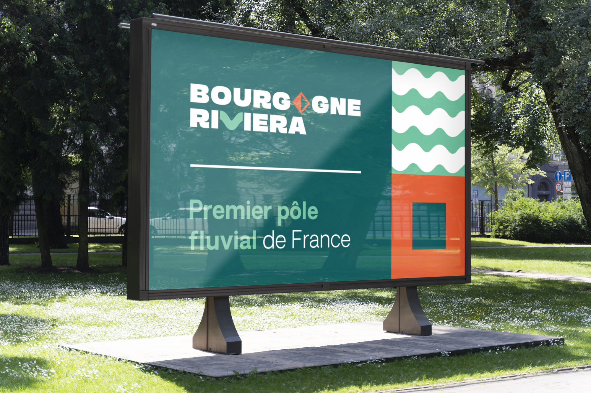 Affiche Bourgogne Riviera